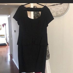 Torrid stretch peplum dress